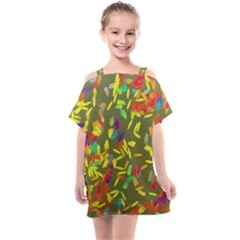 Kids  One Piece Chiffon Dress 