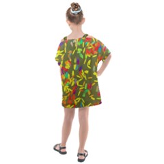 Kids  One Piece Chiffon Dress 