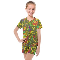 Kids  Mesh T-Shirt and Shorts Set 