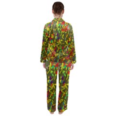 Women s Long Sleeve Satin Pajamas Set 
