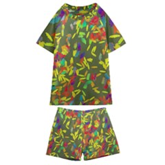 Kids  Swim T-Shirt and Shorts Set 