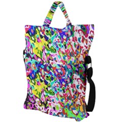 Fold Over Handle Tote Bag 