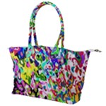 Colorful paint texture                                                  Canvas Shoulder Bag