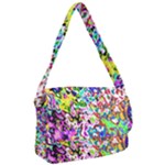 Colorful paint texture                                                    Courier Bag