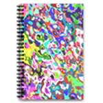 Colorful paint texture                                                    5.5  x 8.5  Notebook New
