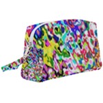 Colorful paint texture                                                 Wristlet Pouch Bag (Large)