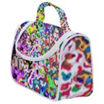 Colorful paint texture                                                 Satchel Handbag
