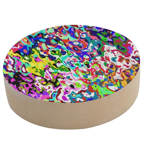 Colorful paint texture                                                 Wooden Bottle Opener (Round) from ArtsNow.com