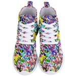 Colorful paint texture                                                   Women s Lightweight High Top Sneakers