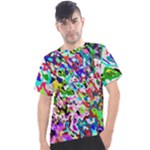 Colorful paint texture                                                  Men s Sport Top