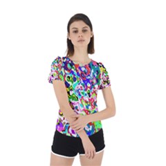 Back Cut Out Sport T-Shirt 