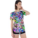 Colorful paint texture                                                    Perpetual Short Sleeve T-Shirt
