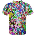 Colorful paint texture                                                    Men s Cotton Tee
