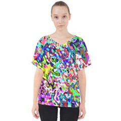 V-Neck Dolman Drape Top 