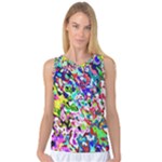 Colorful paint texture                                                    Women s Basketball Tank Top
