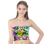 Colorful paint texture                                                    Women s Tube Top