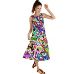 Colorful paint texture                                                       Summer Maxi Dress