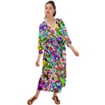Colorful paint texture                                                      Grecian Style Maxi Dress