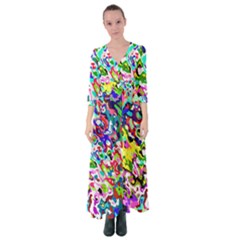 Button Up Maxi Dress 