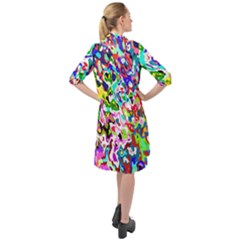 Long Sleeve Mini Shirt Dress 