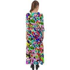 Button Up Boho Maxi Dress 