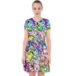 Colorful paint texture                                                      Adorable in Chiffon Dress