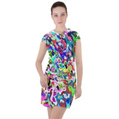 Drawstring Hooded Dress 