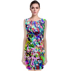 Classic Sleeveless Midi Dress 