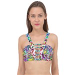 Colorful paint texture                                                  Cage Up Bikini Top