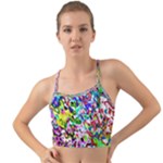 Colorful paint texture                                                   Mini Tank Bikini Top