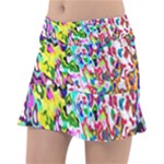 Colorful paint texture                                                    Tennis Skirt