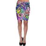 Colorful paint texture                                                    Bodycon Skirt