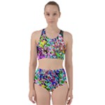 Colorful paint texture                                                   Bikini Swimsuit Spa Swimsuit