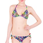 Colorful paint texture                                                    Bikini set