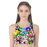 Colorful paint texture                                                    Tank Bikini Top