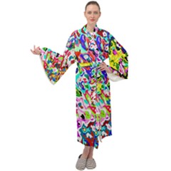 Maxi Velvet Kimono 