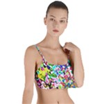 Colorful paint texture                                                    Layered Top Bikini Top