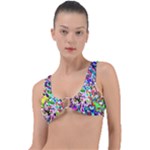 Colorful paint texture                                                    Ring Detail Bikini Top