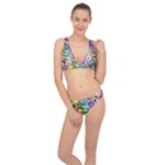 Colorful paint texture                                                    Classic Banded Bikini Set