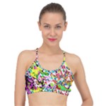 Colorful paint texture                                                  Basic Training Sports Bra