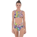 Colorful paint texture                                                    Bandaged Up Bikini Set