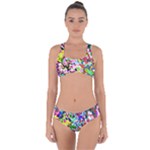 Colorful paint texture                                                     Criss Cross Bikini Set