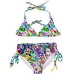 Colorful paint texture                                                   Kids  Classic Bikini Set