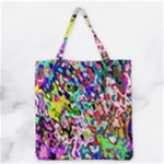 Colorful paint texture                                                    Grocery Tote Bag
