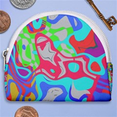 Horseshoe Style Canvas Pouch 