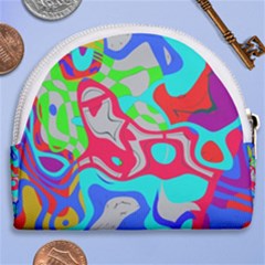 Horseshoe Style Canvas Pouch 