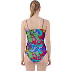 Cut Out Top Tankini Set 