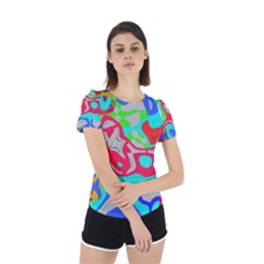 Back Cut Out Sport T-Shirt 