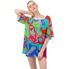 Oversized Chiffon Top 
