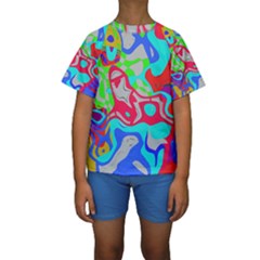 Kids  Short Sleeve Swimwear 